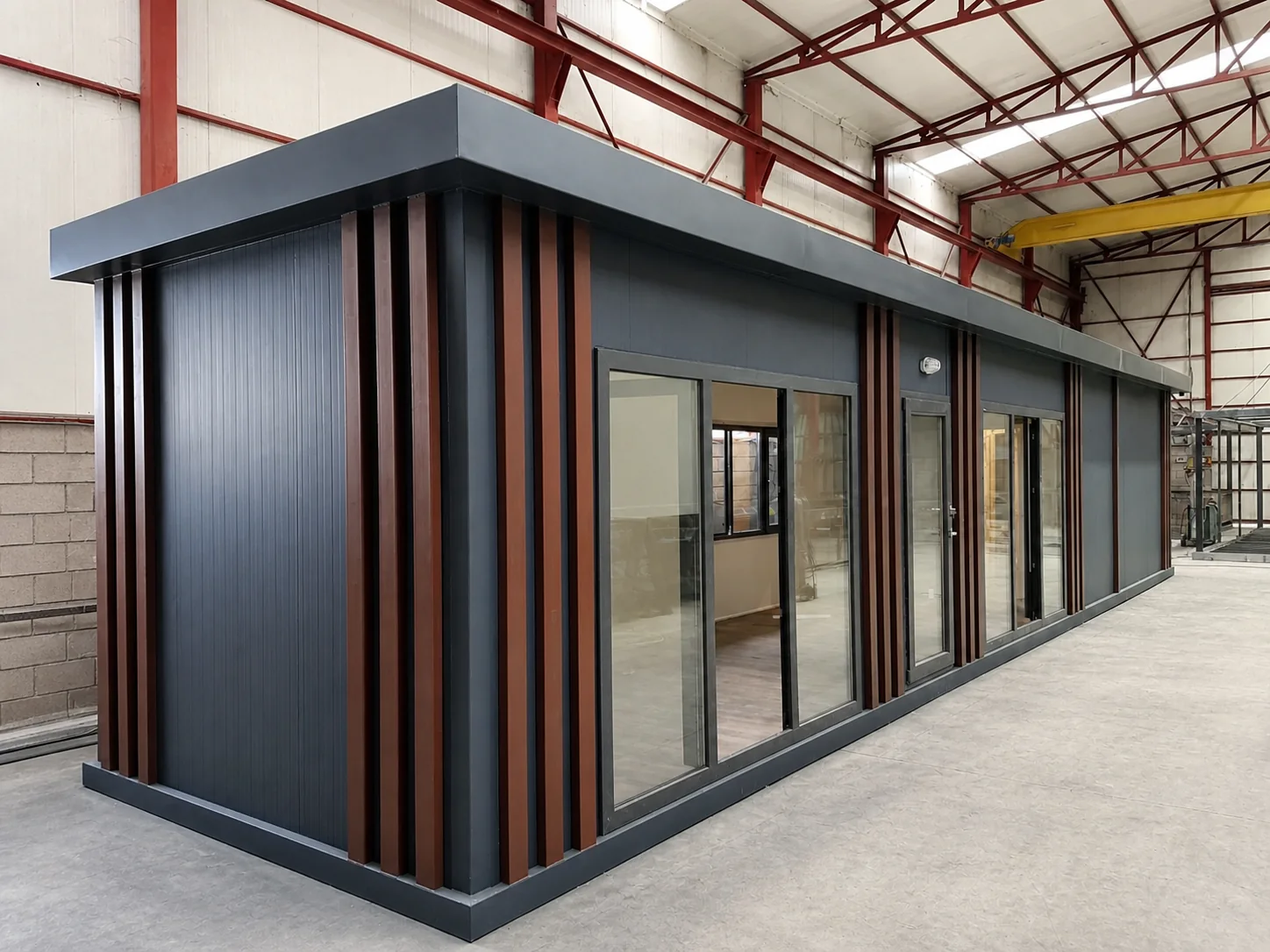 Modern yaşam ve ofis üniteleri uygulama görünümü 4