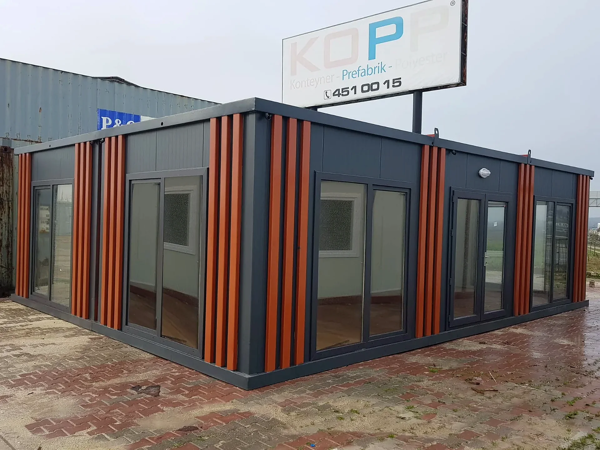Modern yaşam ve ofis üniteleri uygulama görünümü 3
